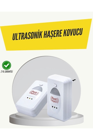 Ultrasonik Haşere Kovucu Cihaz 150 M2 Etki Alanı Streject-ıwg1o