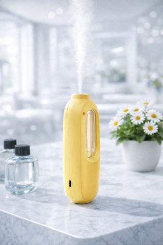 Mioji Mio Smell 2x Yeni Nesil Şarjlı Otomatik Oda Kokusu Makinesi Sarı - Gardenia Gardenya