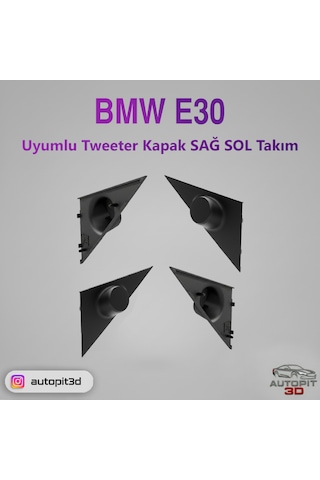 Bmw E30 Tweeter Kapak Sağ Sol Takım