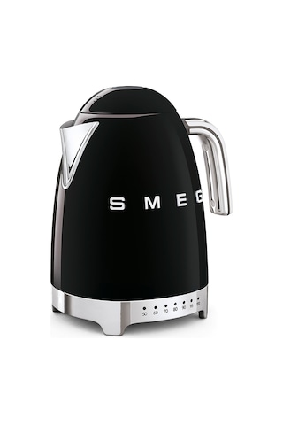 Smeg KLF04 1.7 LT Paslanmaz Çelik Su Isıtıcı Kettle Siyah