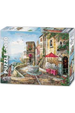 Star Puzzle Ada Köyünde Bir Gün 2000 Parça Puzzle