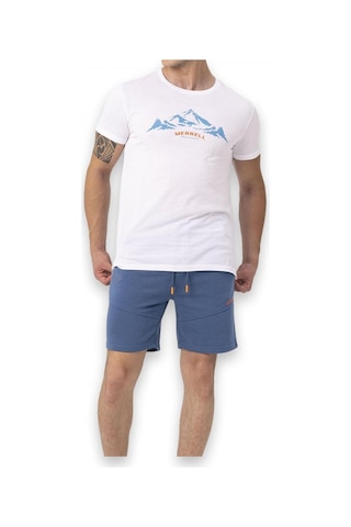Merrell Taurus M Kısa Kollu Beyaz Erkek T-Shirt Beyaz