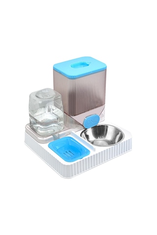 Suntek Otomatik Kedi Tiryakisi Besleyici Evcil Kase-ile-mavi