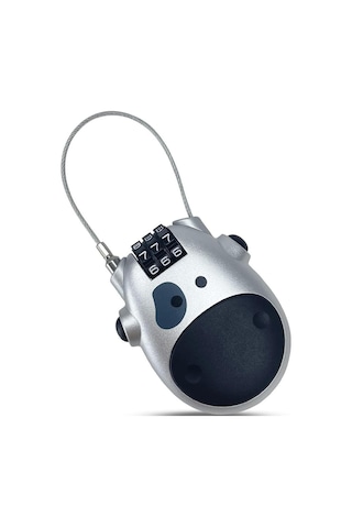 Ayt Sunup 3 Haneli Şifreli Güvenlik Kilidi Kopmaz Çelik Halatlı Bisiklet Scooter Kilit