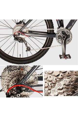 Lemestar 10 Vites Dağ Bisikleti Zinciri - Karbon Çelik Kayar Vites Bisikleti Ekipmanı Çok Renkli