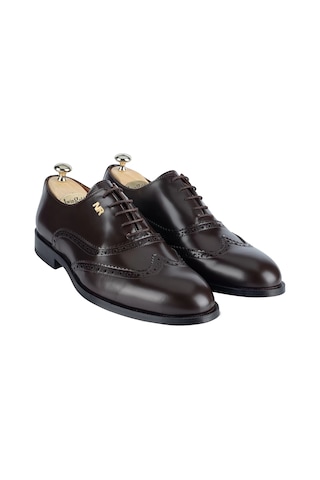 Twingold Oxford Açma Deri Ayakkabı - Twgb002 Kahverengi