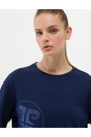 Pierre Cardin Kadın Lacivert Sweatshirt 50263679-vr033 Lacivert