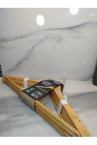 Boho 4'lü Askı Seti Naturel Kahverengi
