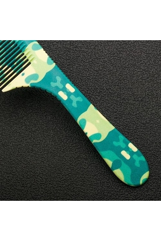 Guijixiang Profesyonel Saç Tarak Kamuflaj Kuaförlük Tarak Berber Salonu Şekillendirici Tarak Erkekler Kadınlar Için Saç Fırçası Saç Kesimi Aracı Aksesuarları Renkli Na Tarak Pürüzsüzleştirici 1 Normal Saç Bakımı Unisex Bx8q25