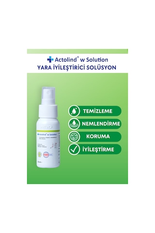 Actolind W Solutıon Yara Solüsyonu 50 ML