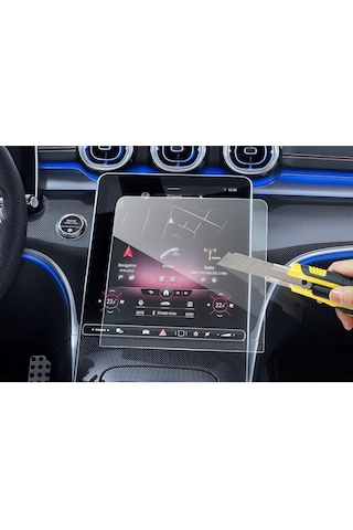 Mercedes C200 11.9 İnç Mat Ekran Koruyucu Multimedya