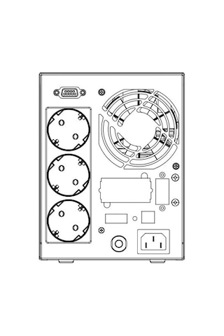 Uygar Enerji Time Tıme 1kva Onlıne Lcd Yeni Nesil Akü Kesintisiz Güç Kaynağı Ups 2 12v9ah