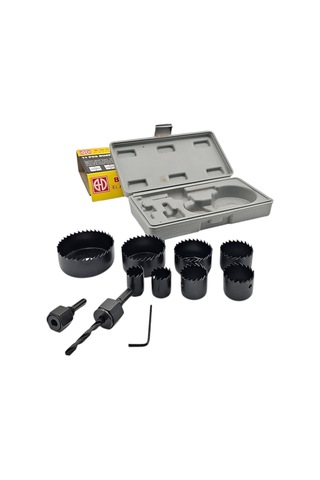 Fixonic B.h.d Bhd00263 Buat Panç Açma Seti 11 Parça 19-22-29-32-38-44-51-64mm