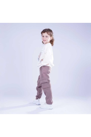 Xo Kids Kız Kazak 3-14 Yaş 0000753 Kkzk06005 Ekru