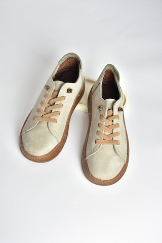 Fox Shoes V999060501 Gri Hakiki Deri Nubuk Kadın Spor Ayakkabı Sneakers Gri-nubuk