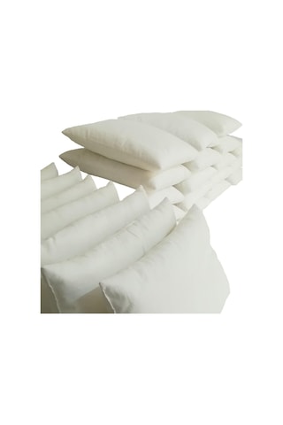 Blanca 4'lü Kırlent Kılıfı İç Yastığı 425 Gr Boncuk Elyaf 35x55 Cm Diğer