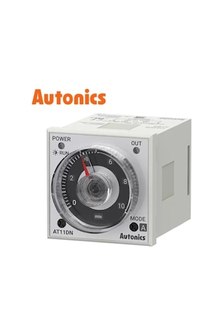 Autonics At11dn ,48x48mm 24v..220vac/dc Kontak-2a2k Yuvarlak-11-pin Zaman Röle