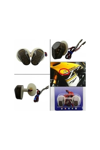 Yamaha R6- R1 - R25 Gömme Sinyal Füme Cam Sarı Yanar Arasmoto Yamaha R6- R1 - R25 Gömme Sinyal Füme Cam Sarı Yanar Arasmoto