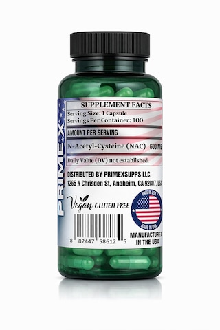 N.a.c N-acetyl Cysteine - N-asetilsistein Nacetyl 600 Mg 100 Kapsül Aromasız