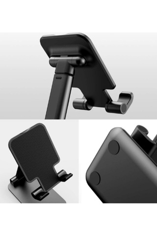 Telefon Tutucu Tablet Standı Uzayabilen Model Kayırmaz Tabanlı