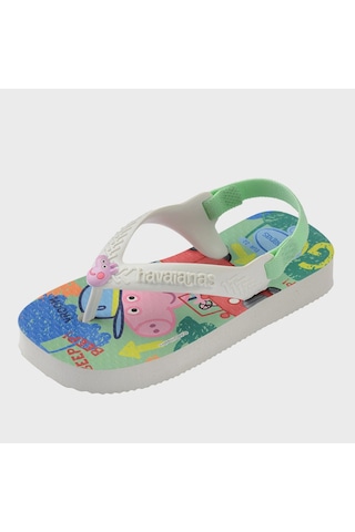 Havaianas Baby Peppa Pig Çocuk Terlik 4145980-0198 Beyaz