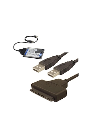 2.5 Inç Sata To Usb Çevirici - 2.5 Inç Sata Hdd Çevirici Kablo