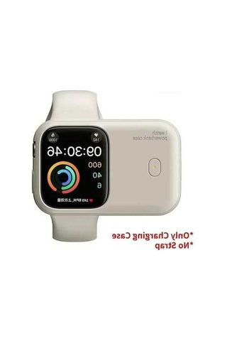 Novahub Taşınabilir Kablosuz Şarj Cih. 1200mah Güç Bankası İos Uyumlu Watch 8/7/6 Starlight 40-41mm Starlight