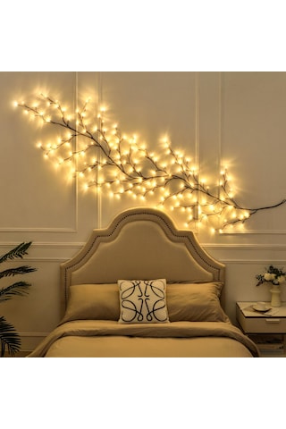 Dekoratif Işık Saçan Ağaç Dal Led Işık Uzaktan Kumandalı Süsleme