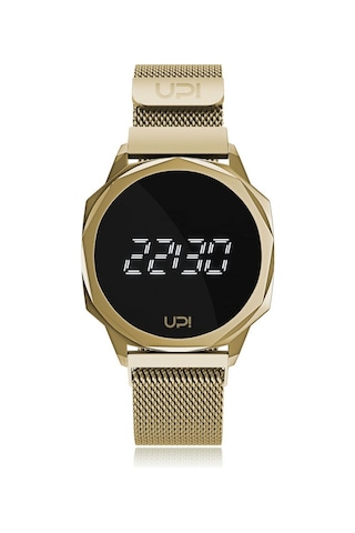 Upwatch İsim Yazılabilir Icon Gold Loop Band Unisex Kol Saati