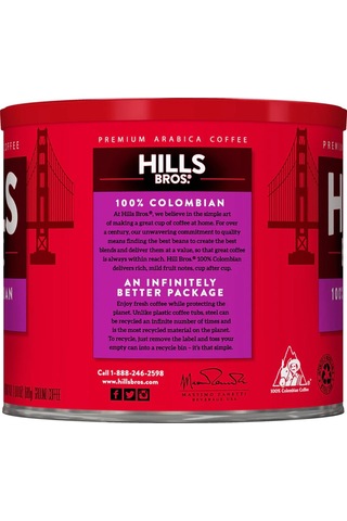 Hills Bros 100% Colombian Filtre Kahve 3 x 680 G