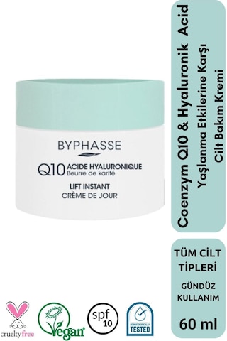 Byphasse Coenzym-Q10 Yaşlanma Karşıtı ve Toparlayıcı Gündüz Kremi 60 ML
