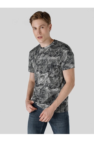 Colin's Colins Gri Erkek Tshirt K.Kol Cl1064900 Q1.V2 Gra 001