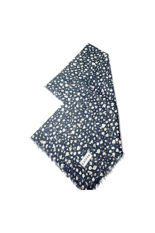 Saçaklı Pamuk Tülbent - 05505 - 95 X 95 / Siyah,krem - 15 Siyah,krem - 15