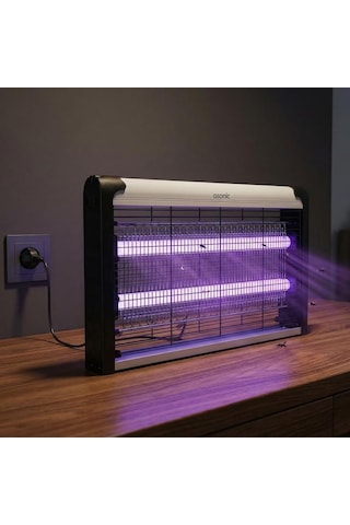20w+ 2000v Çi Ft Cam Led Zi Nci R Aski Sanayi Ti Pi Si Nek Öldürücü Xl Boy
