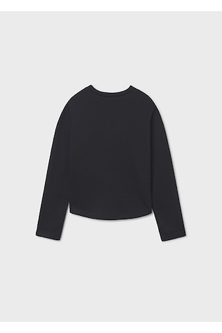 Mayoral Siyah Kız Çocuk Sweatshirt 7423 Siyah