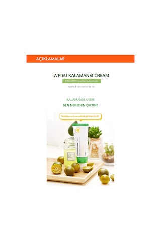 Missha A'pieu Filipin Limonu İçeren Nemlendirici ve Aydınlatıcı Krem 50 G