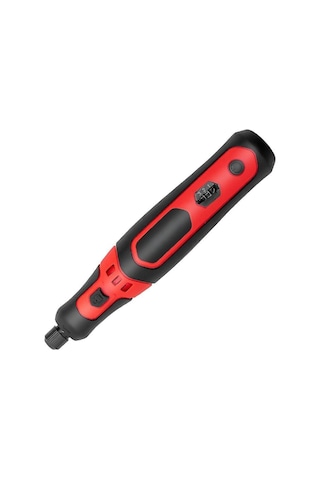 Ximistore9 3 Hızlı Usb Şarjlı Mini Roter Aleti, 63 Aksesuarlı Taşlama-ütüleme Seti, Ev Projeleri Ve El İşleri İçin Siyah-kırmızı