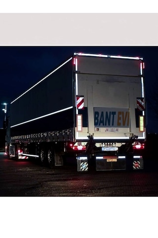 3m 983 Beyaz Reflektif Bant 15mt Tüvtürk Onaylı Reflektör Şerit