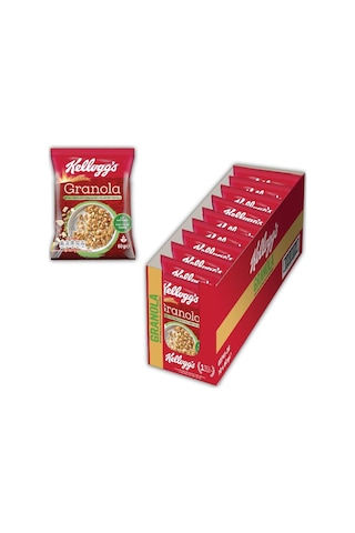 Kellogg's Beyaz Çikolata Parçacıklı Antep Fıstıklı Granola 10 x 60 G