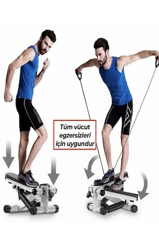 Ipli Fitness Stepper Egzersiz Aleti Total Body Twister Cross Step