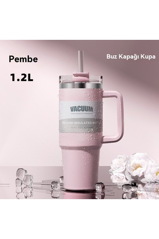 3arabaya Monte 304 Paslanmaz Çelik Isı Ve Soğuk İzolasyonlu Buz Kabı