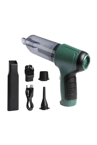 Laxsam Mini 3 İn 1 Araç İçi Süpürge Kablosuz Şarjlı Süpürge