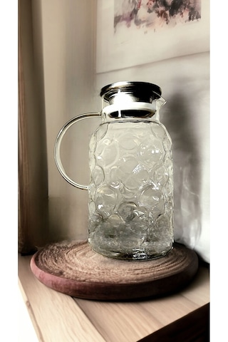 Arow Nifty Cam Kapaklı Sürahi Karaf 1800 Ml