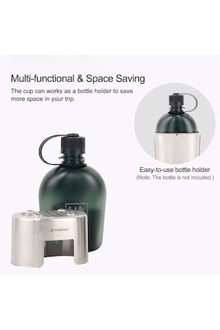 Mufunye Paslanmaz Çelik Kamp Sobası Açık Hava Bardak Askılı Barbekü & Piknik Odun Yakma Ünitesi Diğer