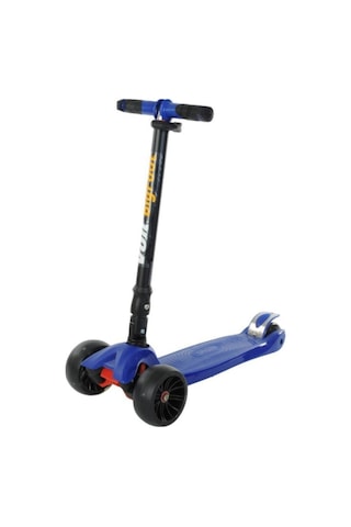 Voit 218C Işıklı Geniş 3 Teker Scooter-Lacivert