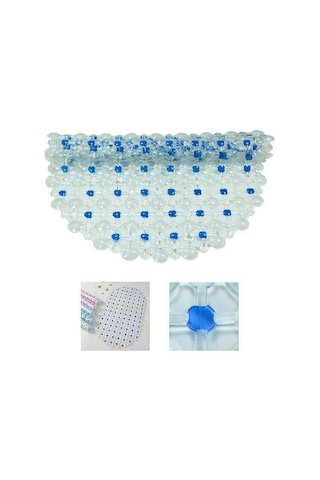 Çok Amaçlı Banyo İçin Kaydırmaz Paspas 63x36cm Diğer