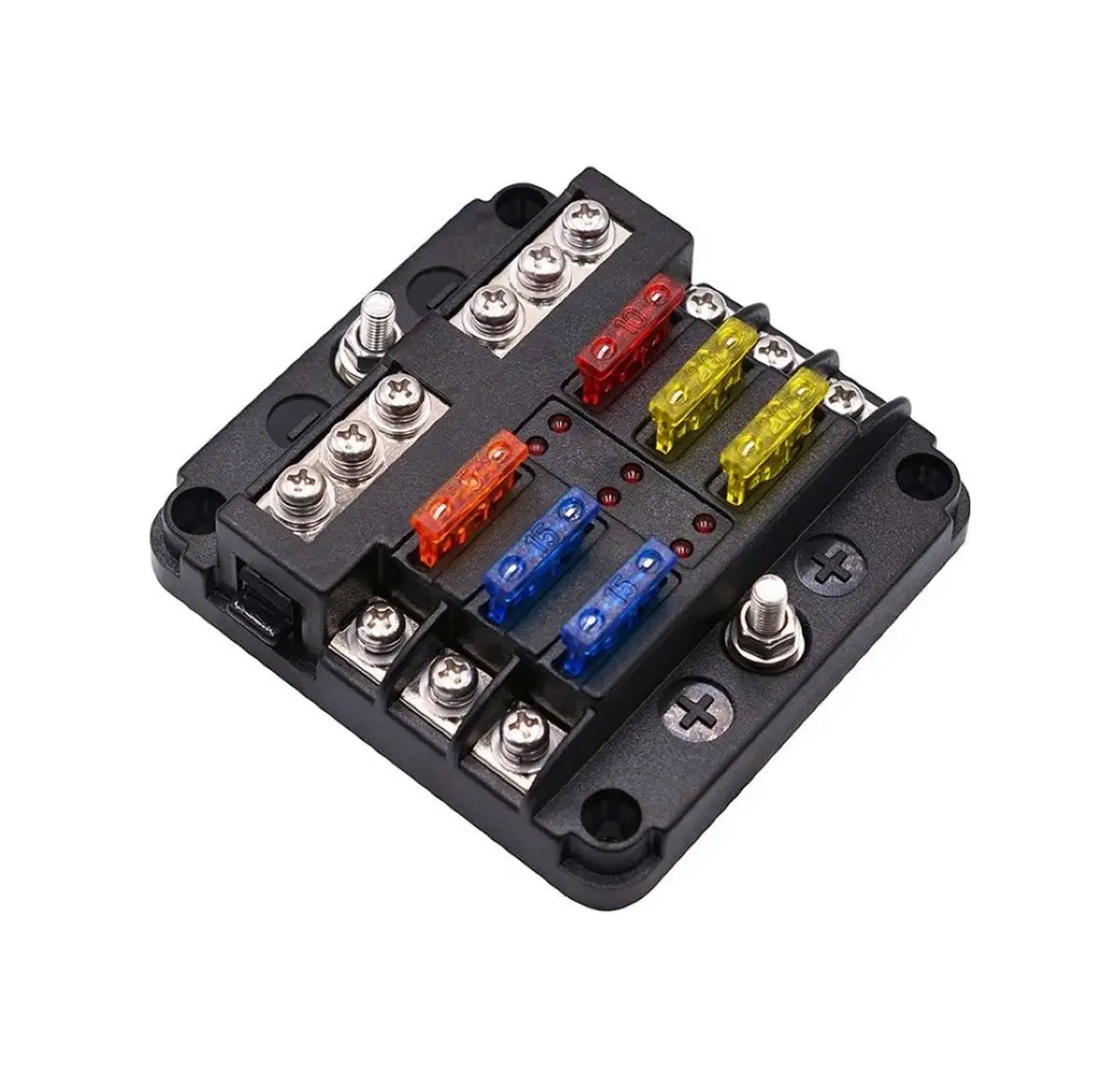 Rfishing Negatif Toplu Kutusu Ve Kapağı Olan 6 Delikli Sigorta Bloğu 147812729