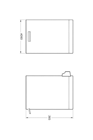 VitrA Arkitekta Çöp Kovası 12 Litre Krom A44056