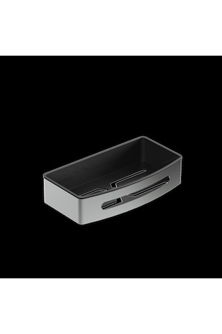 Aqua Bagno Smart Tekli Süngerlik 24 X 12,5 Cm. , Parlak Krom