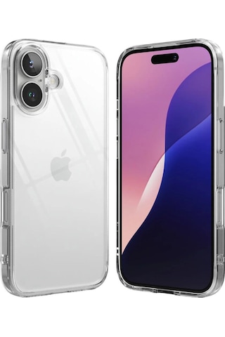 Apple İphone 17 İçin Uyumlu Darbe Emici Yumuşak Ultra İnce Sararmaz Şeffaf Kılıf